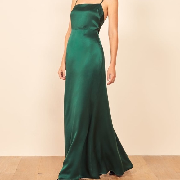 dark green reformation dress | Dresses | Iso Reformation Zinfandel In This Midi Length Dress glitter glam Prom dresses Men's Black High Top Color:Texas Orange